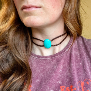Turquoise Cowgirl Choker